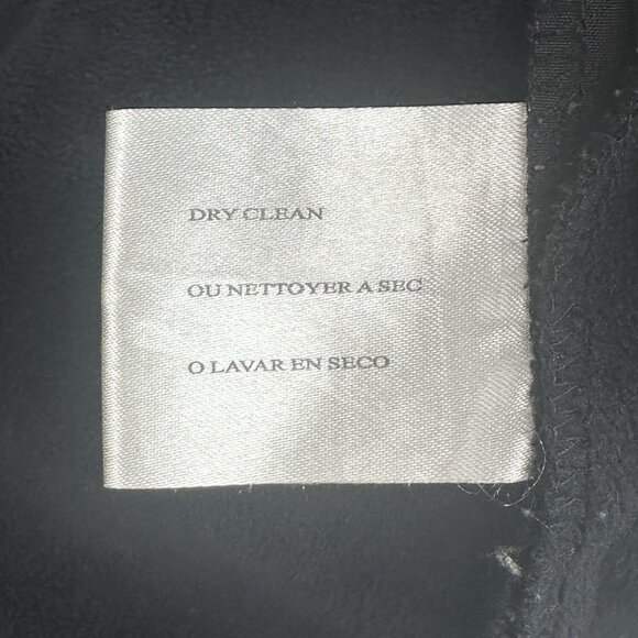 Michael Michael Kors Jacket Size XL Black Full Hidden Zipper Button Quilted Coat - Picture 12 of 14